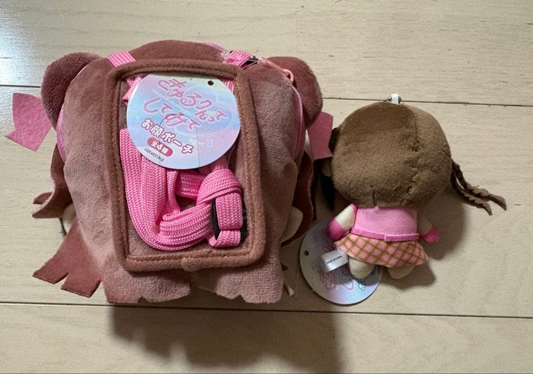 チバゆな きゅるりんってしてみて お顔ポーチ ボイスマスコット①