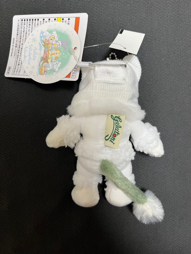 ダッフィー&フレンズ　ホワイトウィンタータイムワンダーズ　ぬいぐるみバッジセット