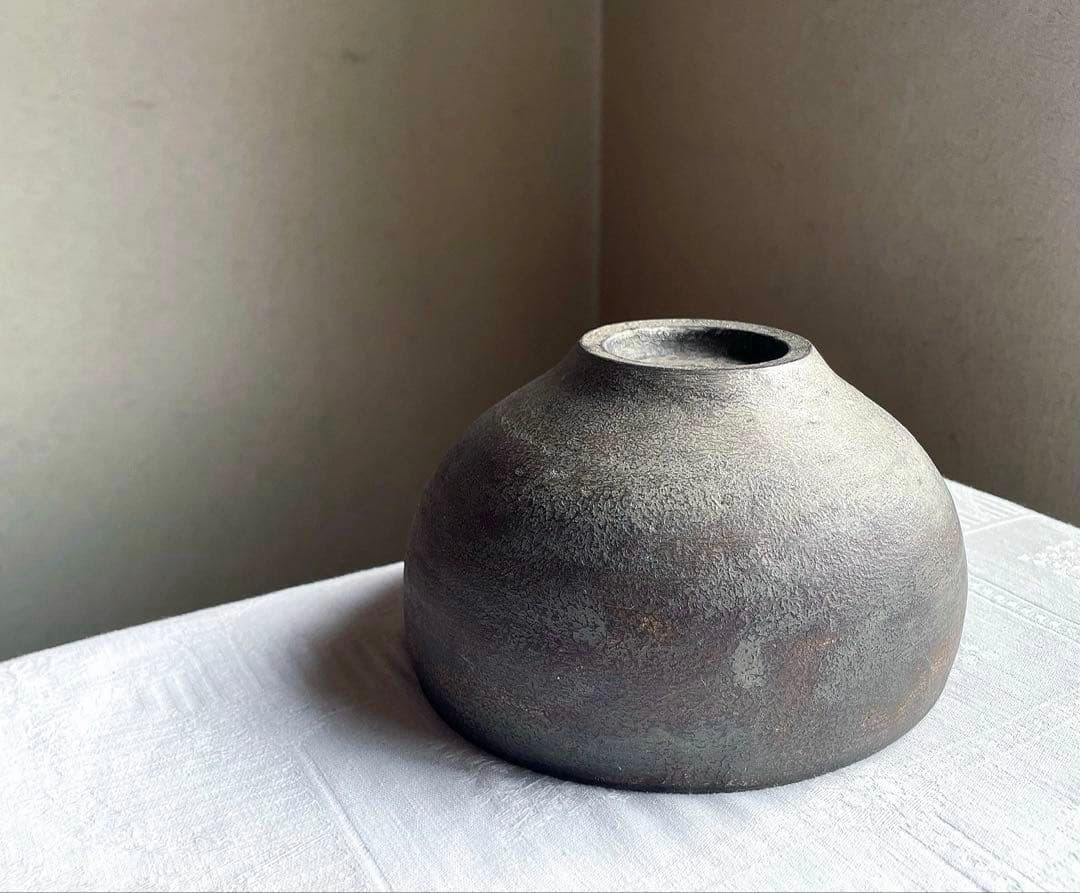 ★ 大浦裕記　黒錫　中鉢　鉢　ボール