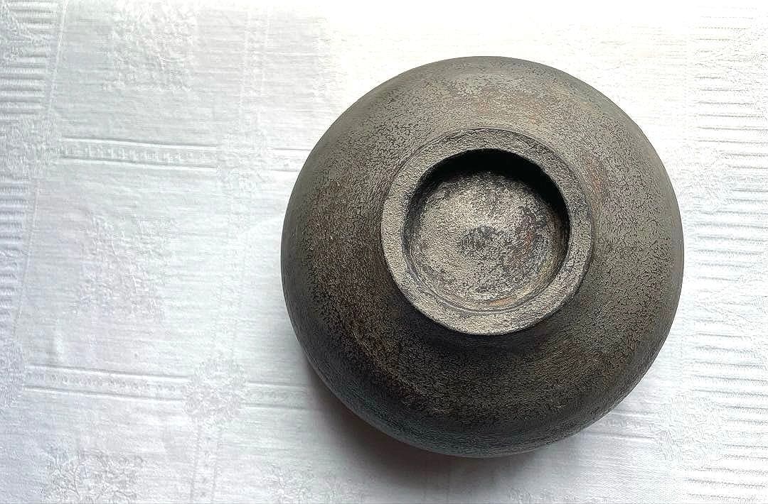 ★ 大浦裕記　黒錫　中鉢　鉢　ボール