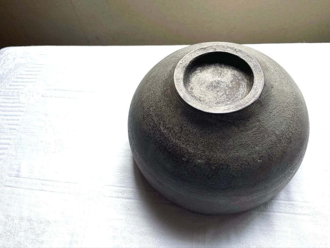★ 大浦裕記　黒錫　中鉢　鉢　ボール