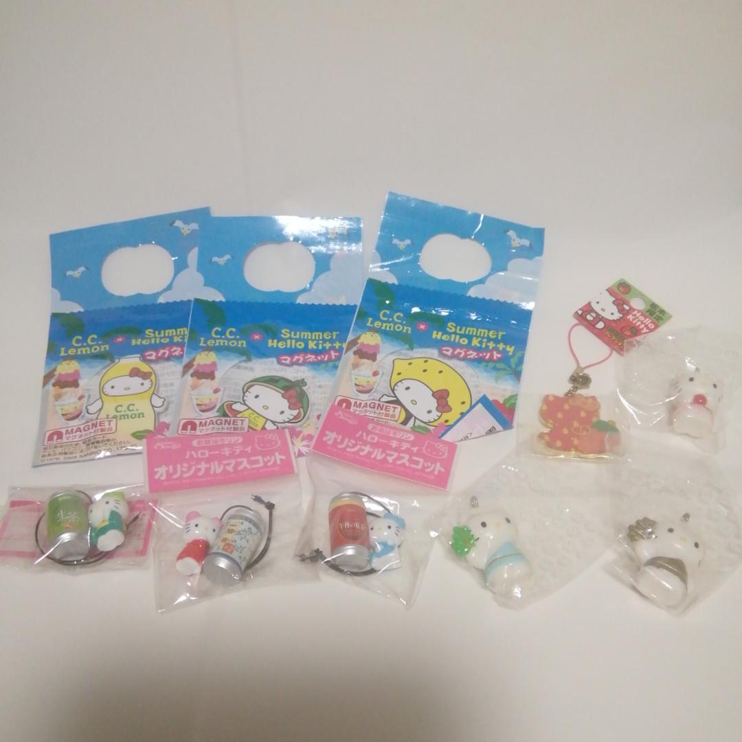 ご当地　ハローキティストラップセット　120個　(ウェディング、イチゴキティ他)