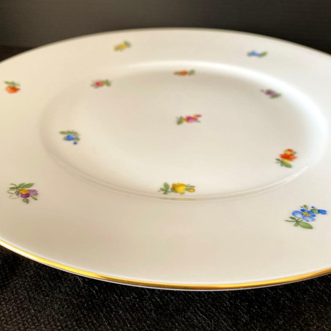 美品/未使用品】アウガルテン/スキャタードフラワー プレート - メルカリ