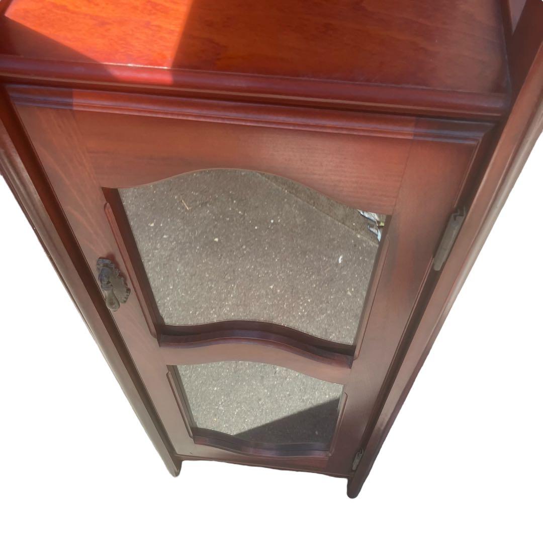 高級 無垢 四方棚 飾り棚 オープラック 収納家具 スリム棚　ヴィンテージ