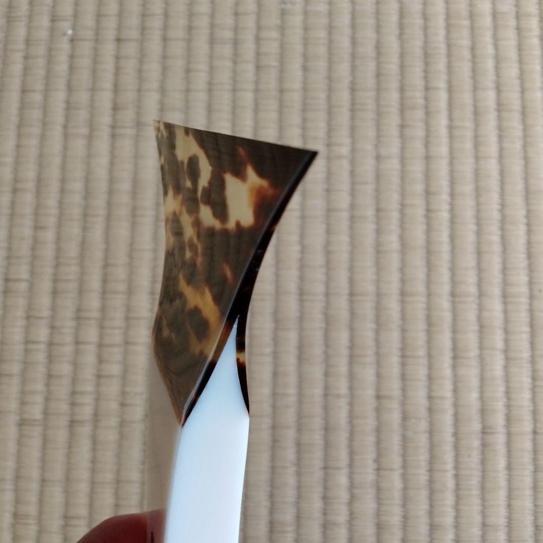 三味線の撥　本鼈甲