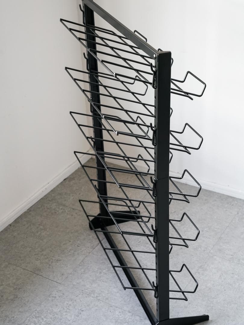 \"SANYO\" ワイヤー マガジンラック / スチールラック ミニマル モダン