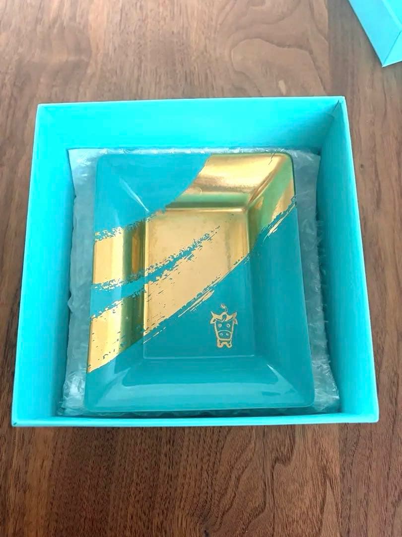 ティファニー　ダニエルアーシャム　メッセージ入りトレー　トレイ