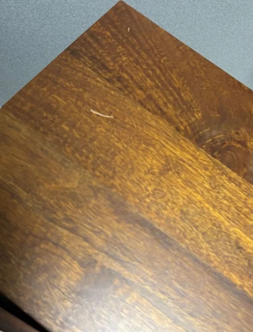 ★ZARA スクエアーウッドヘッドサイドテーブル木製