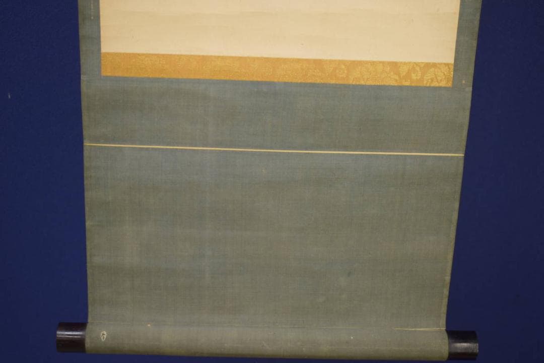 模写/与謝蕪村/団扇画句/布袋屋掛軸HI-９２０