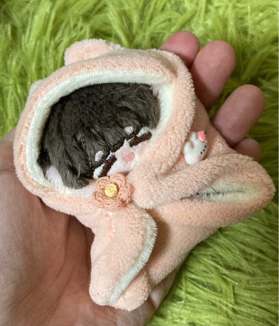 自作ぬいぐるみ・ピンクの女の子