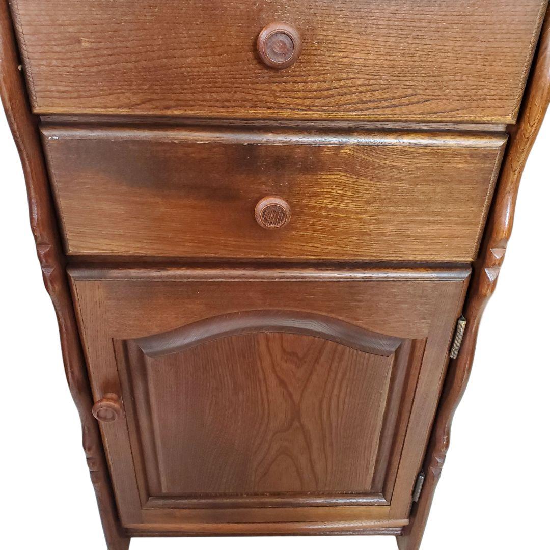 大幅値下【希少】カリモク コロニアル ドレッサー チェスト ミラー付き 国産家具