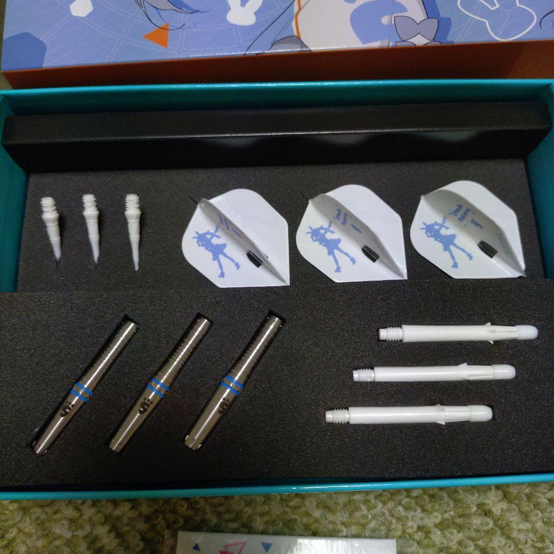 ダーツライブカード使用済】ホロライブ ダーツセット 兎田ぺこら Ver