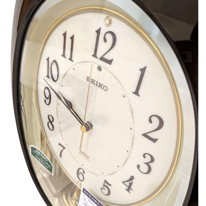 販売修了 希少 超美品 SEIKO AM239B 掛時計 電波時計