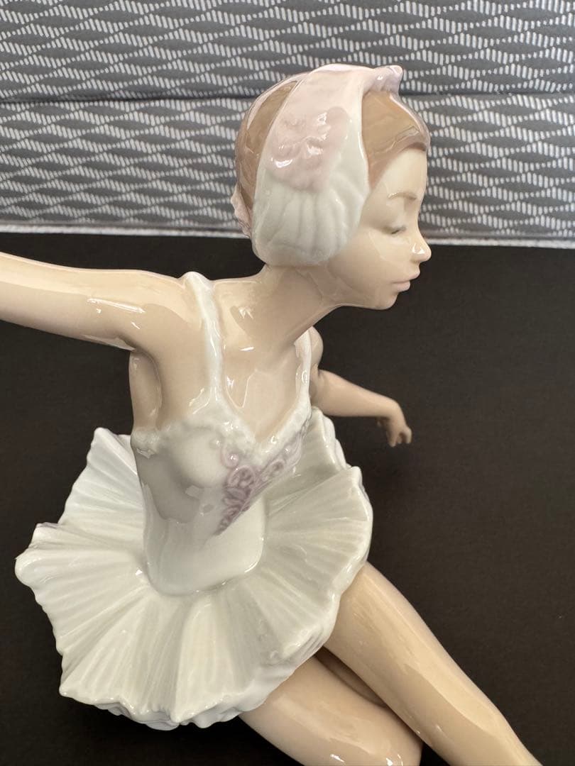 バレリーナフィギュア 陶器製 約30cm