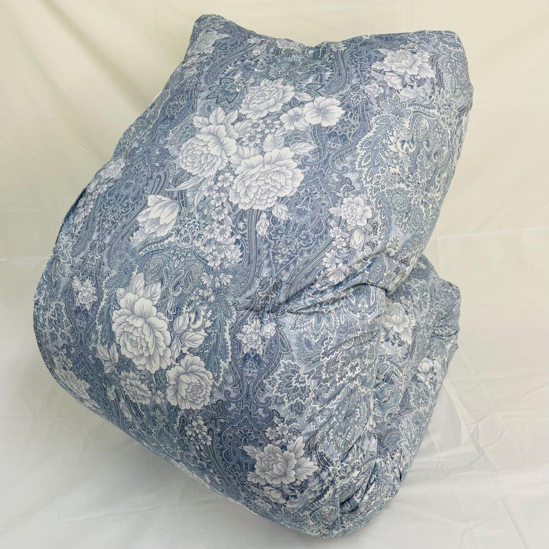 羽毛布団 シングル ポーランド産ホワイトマザーグース 軽量生地 25883