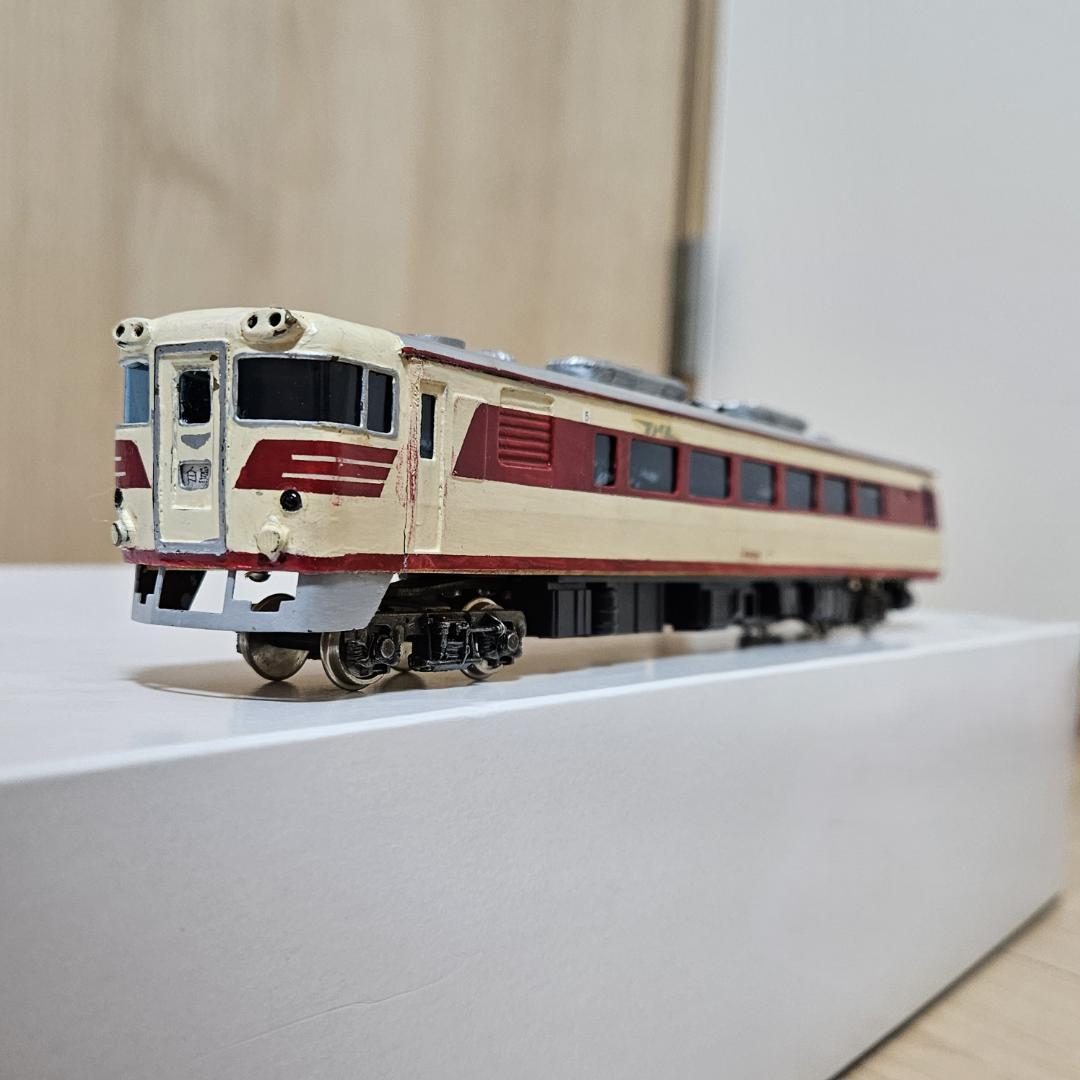 HOゲージ 小高模型 ペーパー製 キハ82系 5両編成 完成品 ジャンク車両