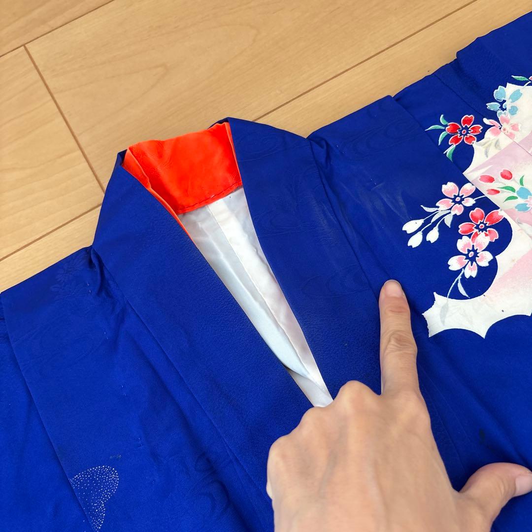 七五三　七歳　女の子　着物　七五三