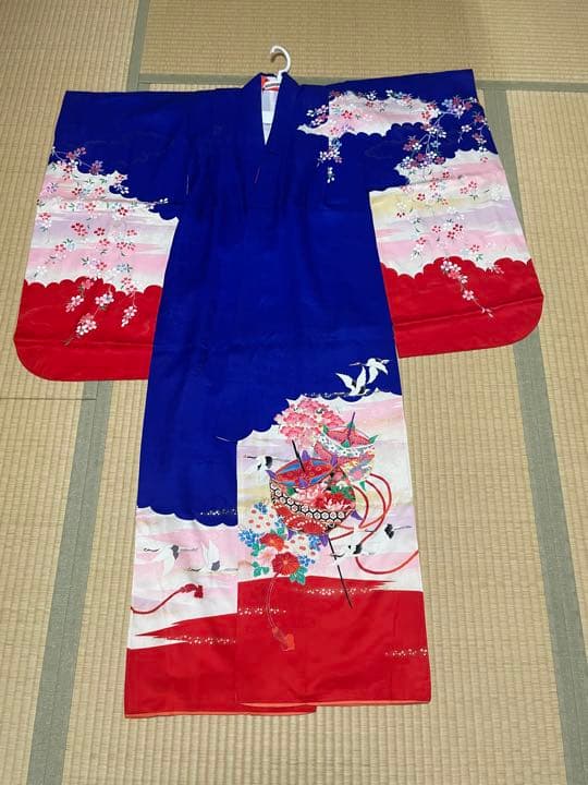 七五三　七歳　女の子　着物　七五三