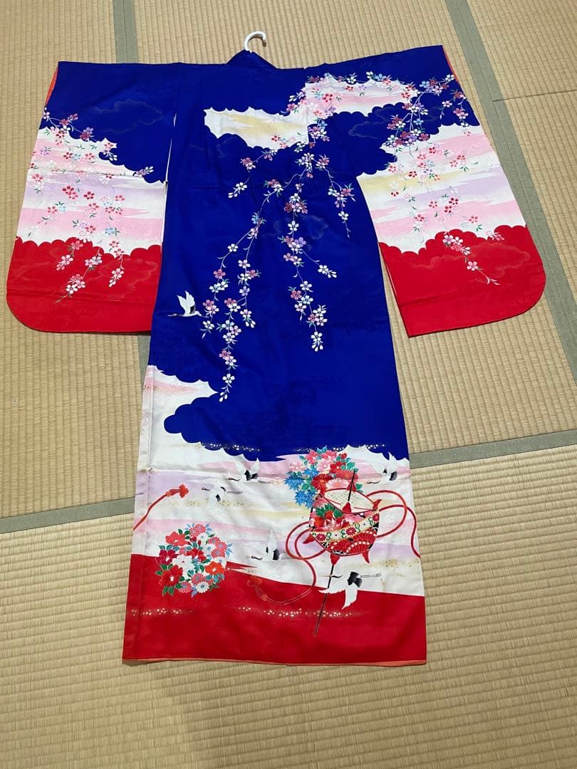 七五三　七歳　女の子　着物　七五三