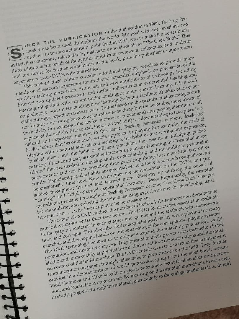 【ドラム教則本・DVD2枚つき】Teaching Percussion