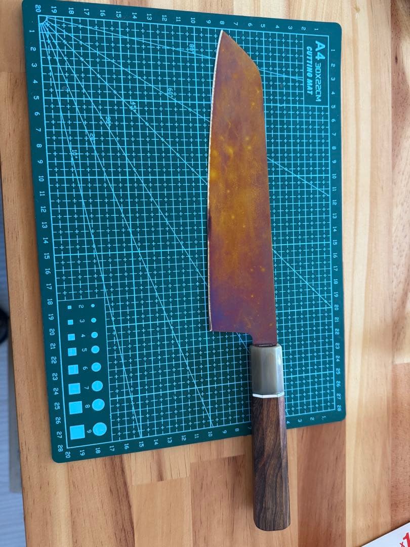 【新作】SM-100 チタンニッケル包丁　サバイバルナイフ