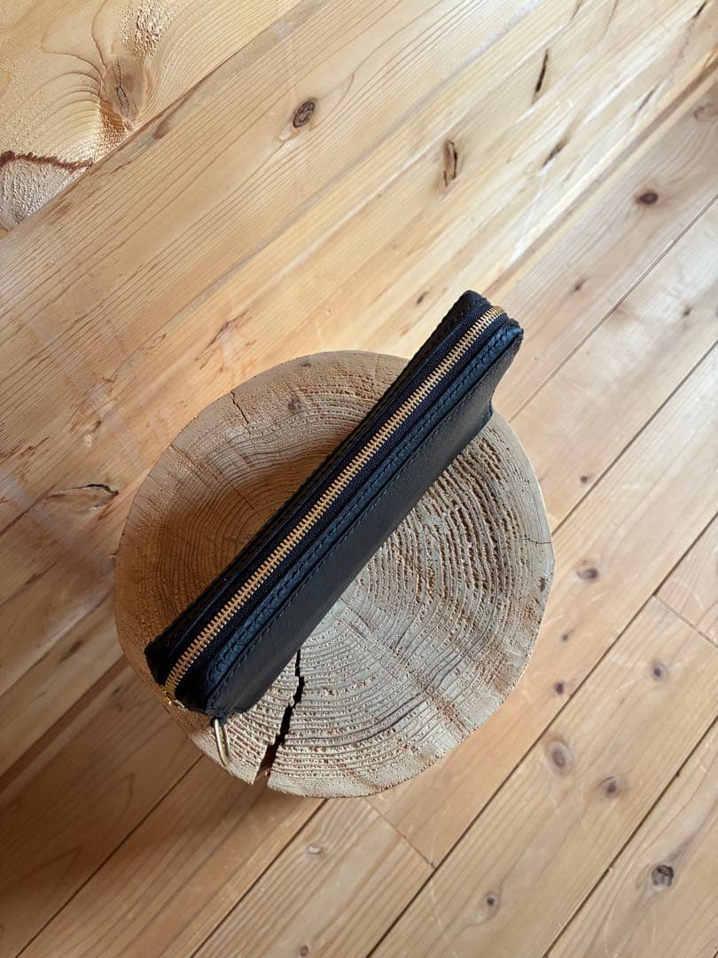 【オーダーメイド】ポシェットタイプウォレット　手縫い　キャンモア