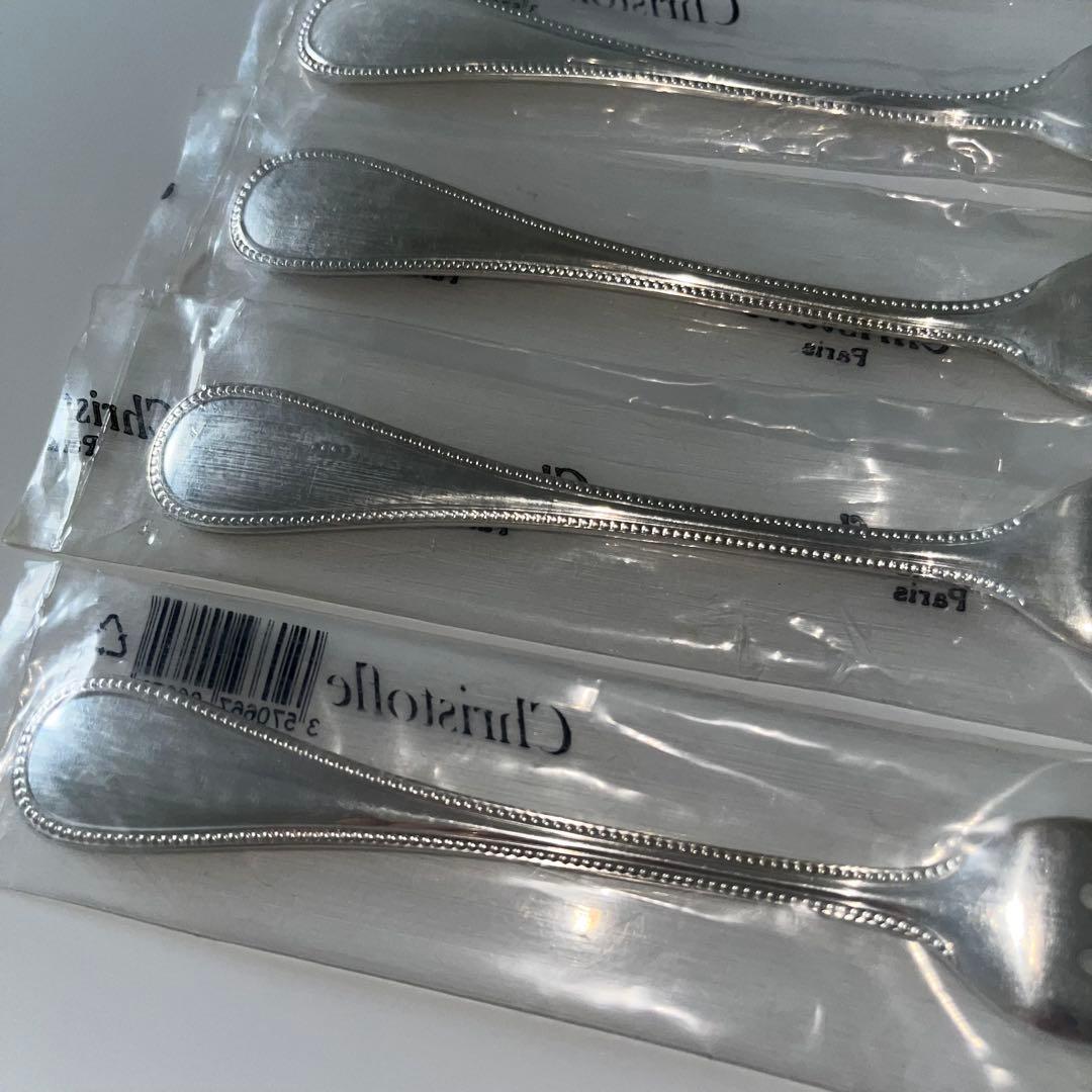 新品 Christofle クリストフルフォーク 6本セット バールシリーズ