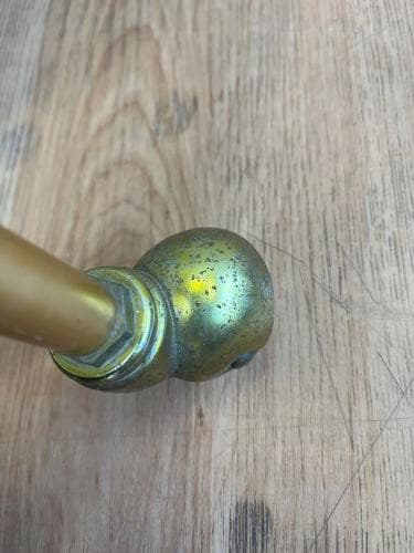 J【中古】ニチエス【アルミンチェア】キッチンサービングカート 2段式 ワゴン