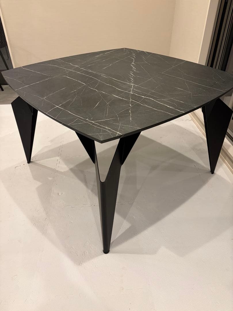 トーヨーキッチン ダイニングテーブル オリガミスクエア 120cm - メルカリ