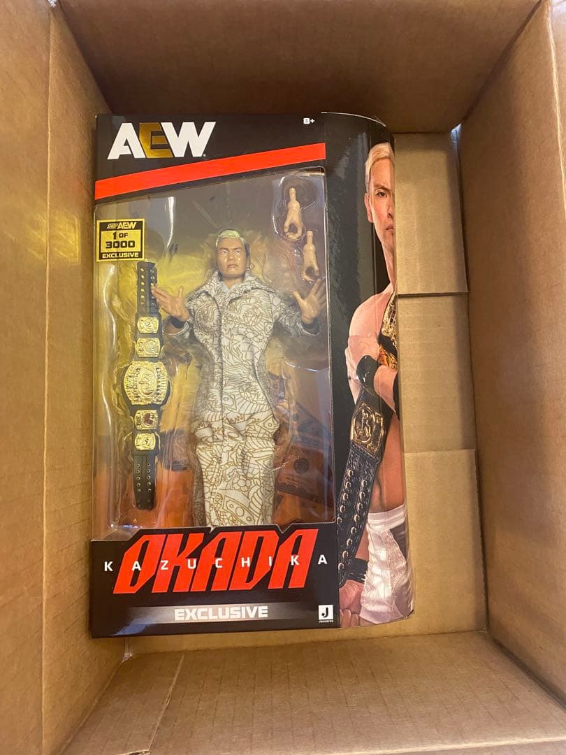 AEW オカダ・カズチカ フィギュア　3000体限定