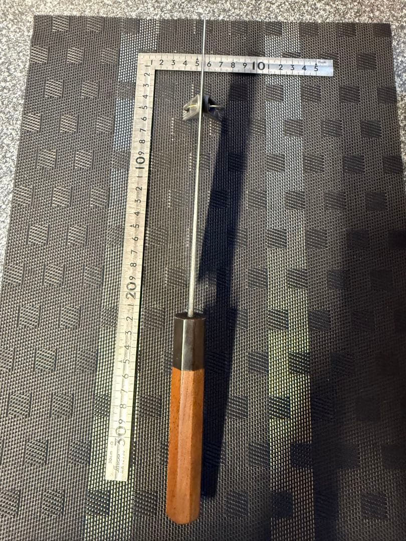 (研ぎ済み)團十郎　菜切包丁　薄刃　刃渡り17cm 和包丁（青紙　木屋）レア