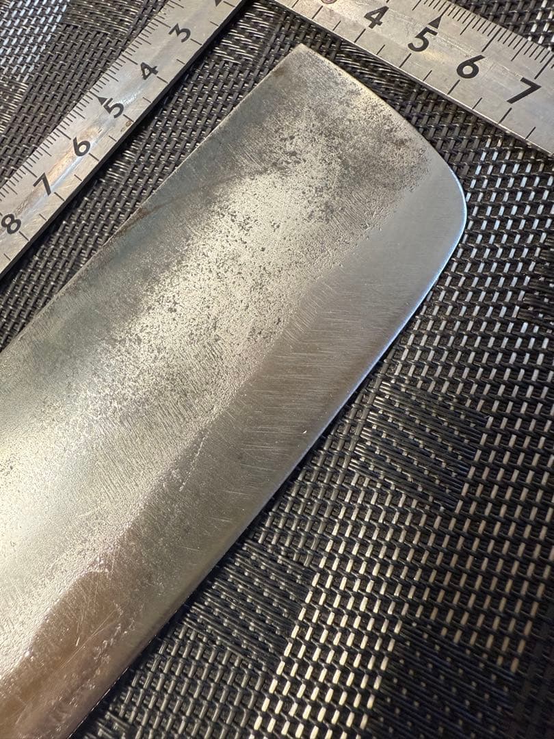 (研ぎ済み)團十郎　菜切包丁　薄刃　刃渡り17cm 和包丁（青紙　木屋）レア