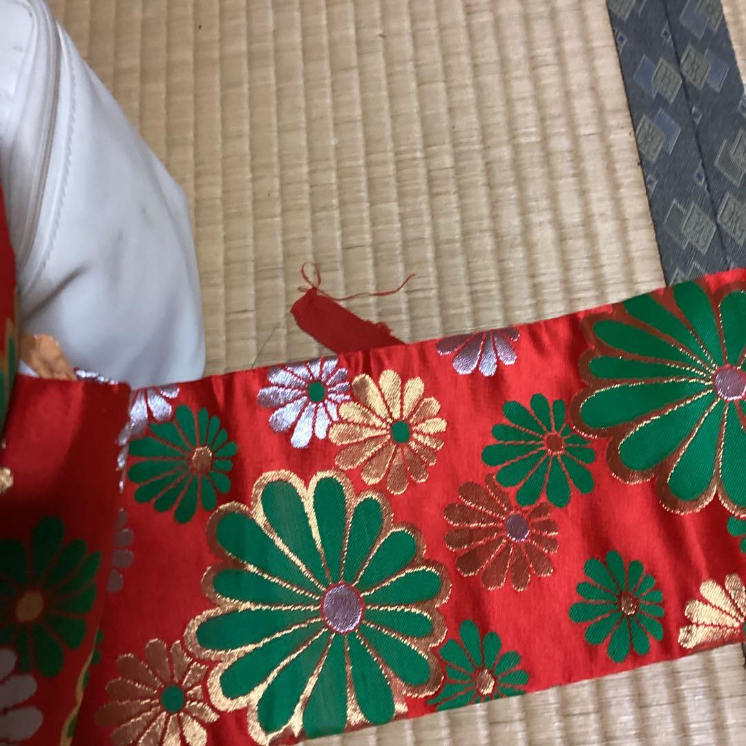 七五三小柄七歳フルセット　帯幅14、5センチ　草履21センチ