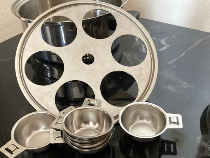 アムウェイ　シチュー鍋、蒸し器、その他