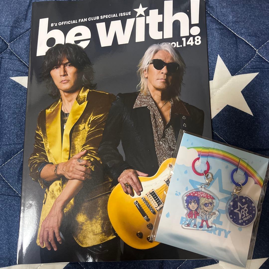 B'zFC会報be with! vol.148 継続記念品キーホルダー セット - メルカリ