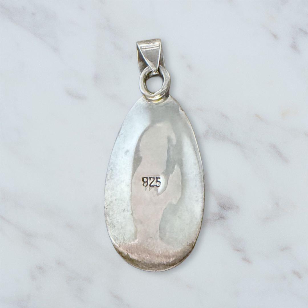 ターコイズ ペンダントトップ シルバー925 ナバホ