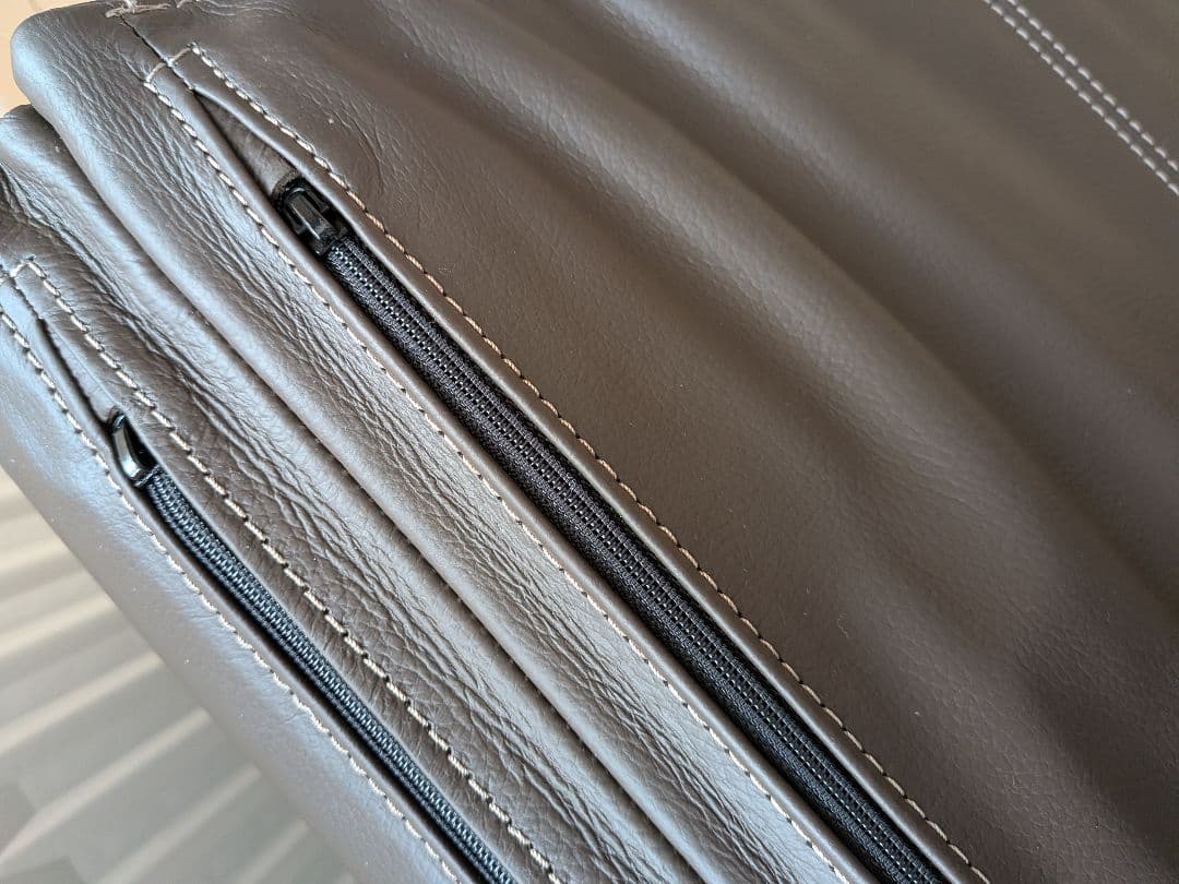 お値下げ☆極美品【IKEA】イケアポエング　牛革パーソナルチェア　ダークブラウン