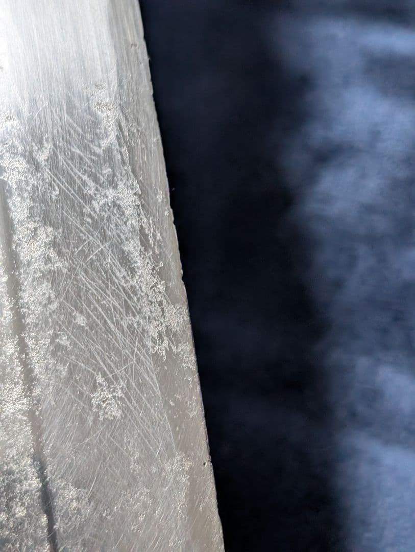 A*n様 特製 有次 片刃 和包丁 柳刃包丁 刺身包丁 水牛柄 九寸尺 中古 白