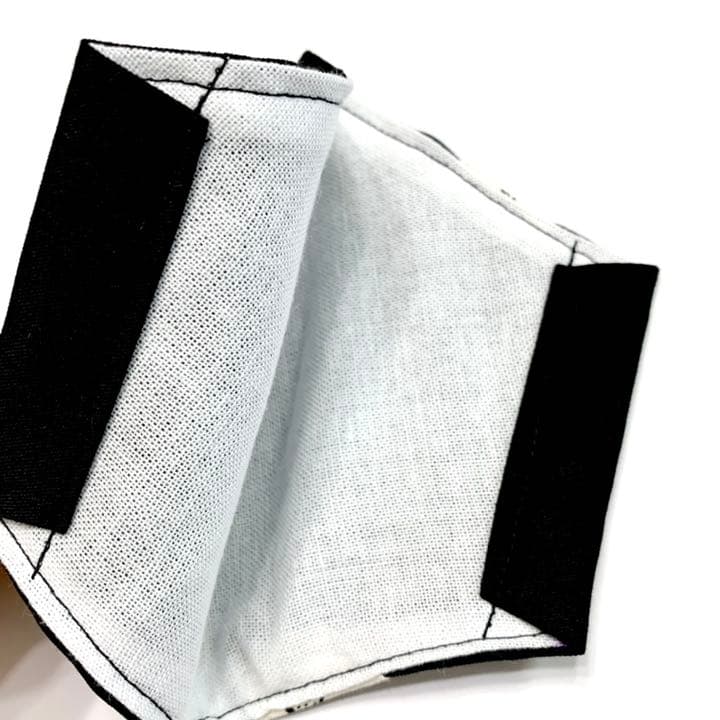 No.227 オーダーマスク　フルーツ　黒　ピンク　紫　水色　マスクの色選べます