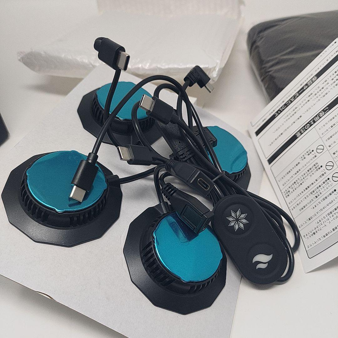 IMPACT LOCK 冷暖 ペルチェベスト クールベスト ブラック 調整可能