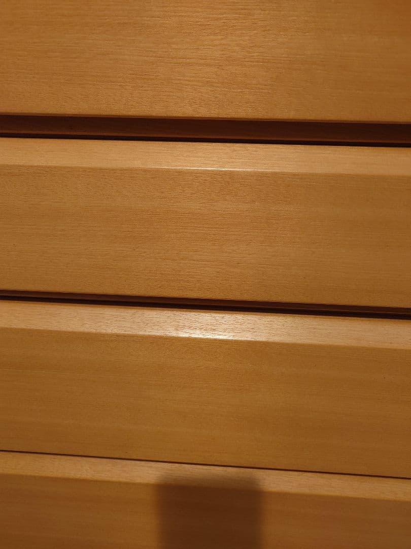 府中家具 ナチュラルウッド 木製チェスト 8引き出し - メルカリ
