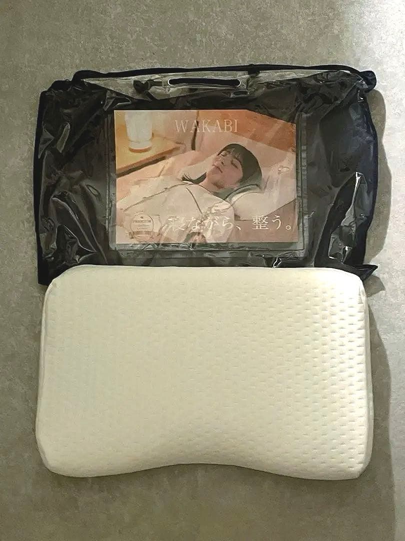 若美枕　寝ながら整体　WAKABI 枕　ストレートネック