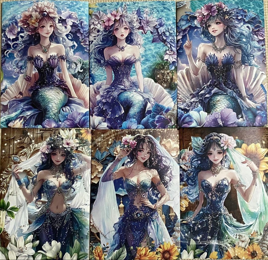 真夏の星の協奏曲⭐︎デザペクリア平袋6枚セット