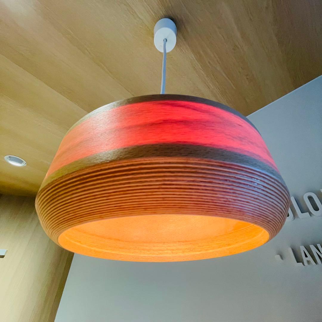 【美品】BUNACO ブナコ 木製ペンダントライト(1点)