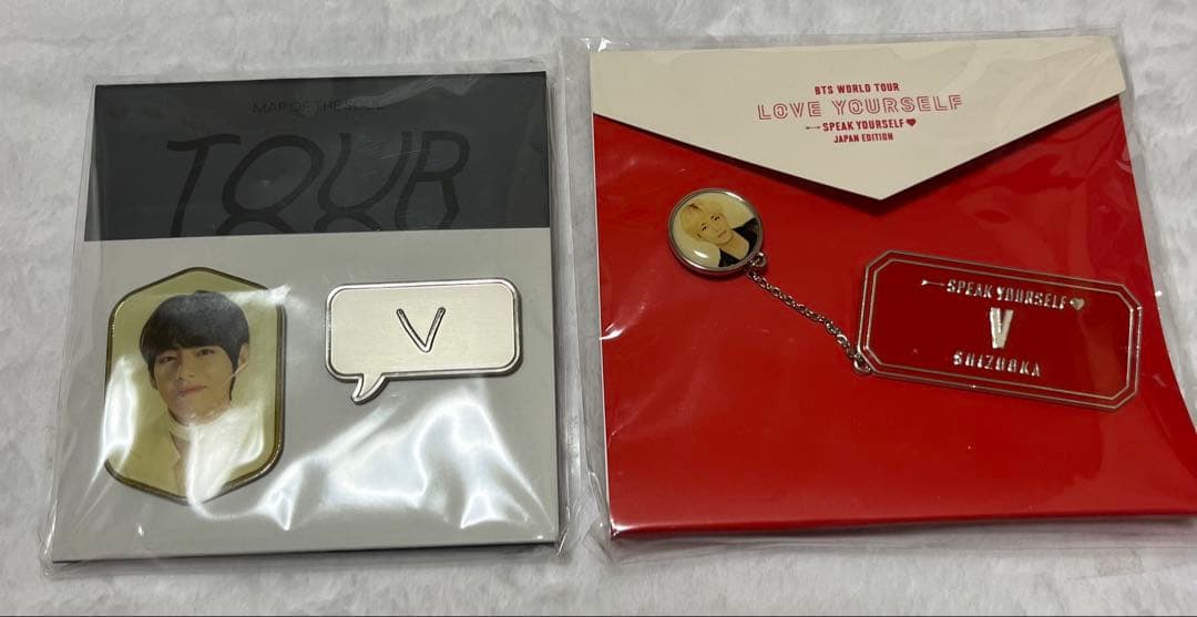 BTS V テテ 缶バッジ ラッキードロー 14点 キムテヒョンlys sys - メルカリ