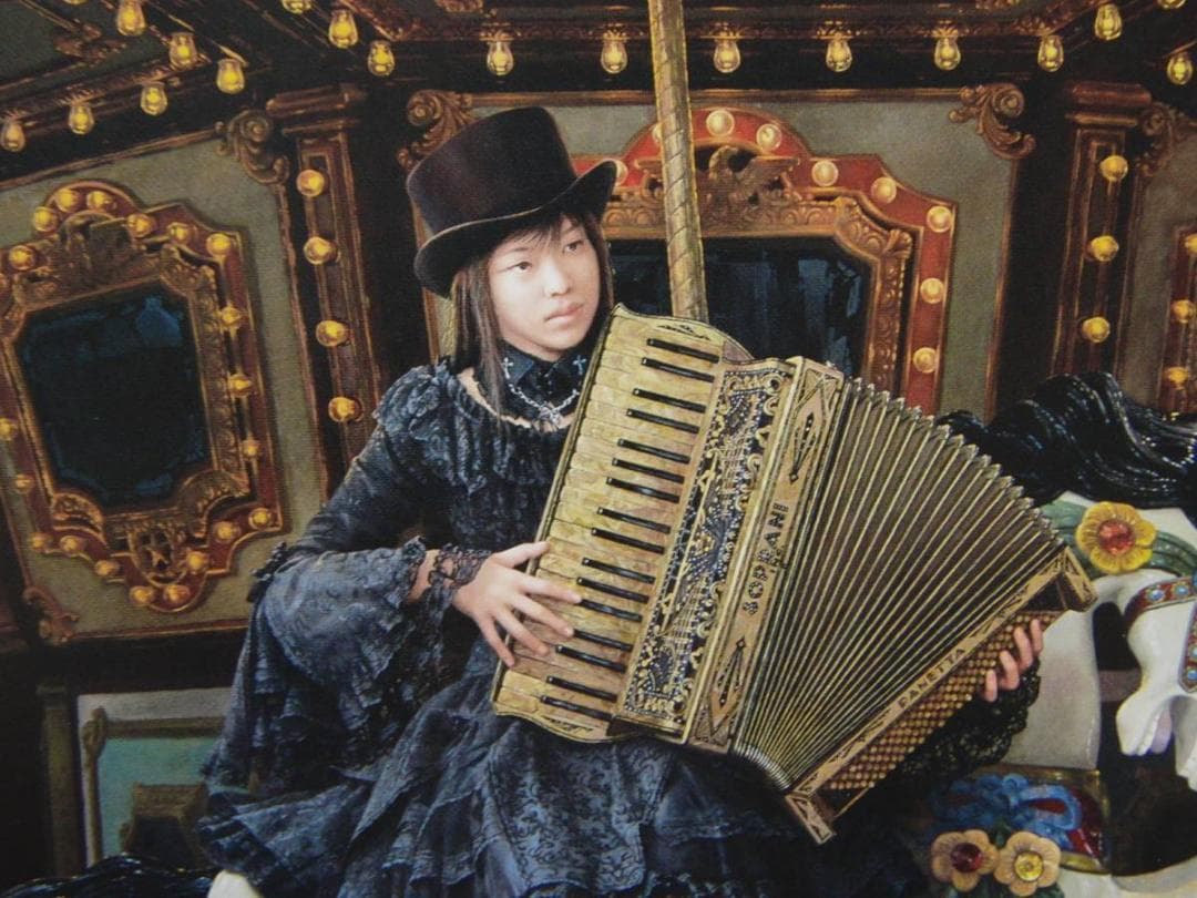 平澤 篤、「Carousel」、希少な額装用画集より、新品高級額装付、状態