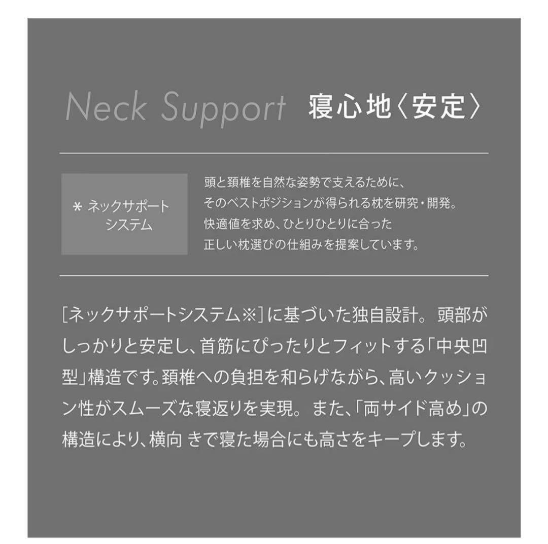 【大幅値下げ・美品】西川 エアー　AiR3Dピロー Low 低反発枕　枕