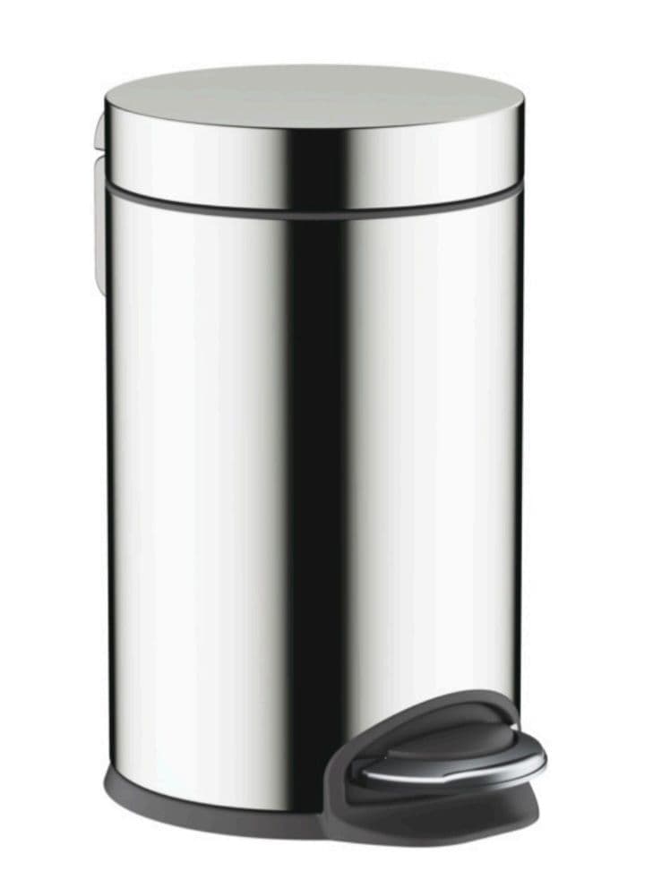 ハンスグローエ　ゴミ箱　3リットル　クローム