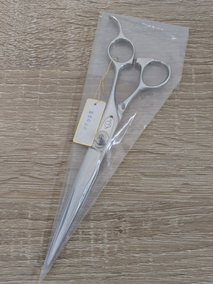 散髪用シザー シルバー　7インチ