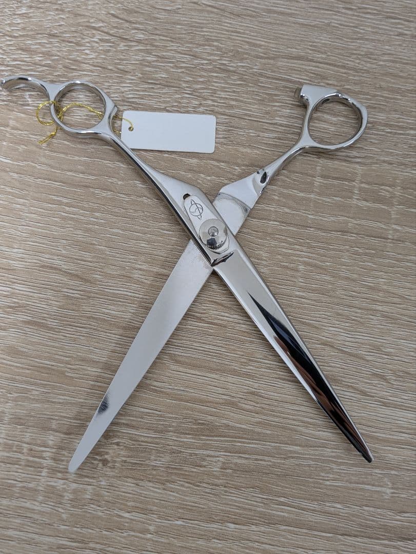 散髪用シザー シルバー　7インチ